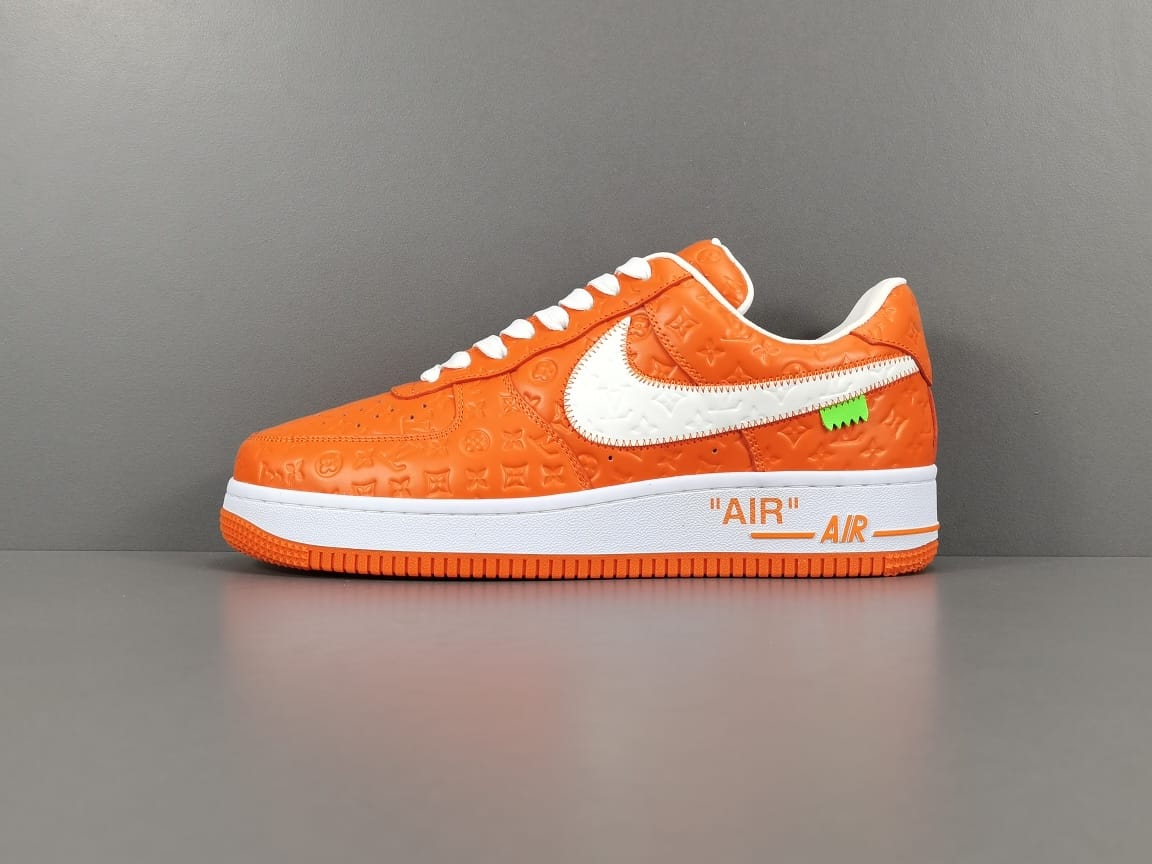 NIKE AIR FORCE 1 x LOUIS VUITTON ORANGE