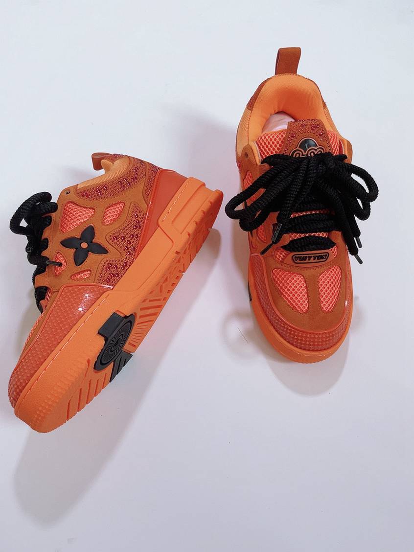 Louis Vuitton LV Skate Sneaker Orange