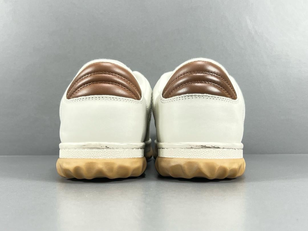 Gucci MAC80 Sneaker «Off White Brown»